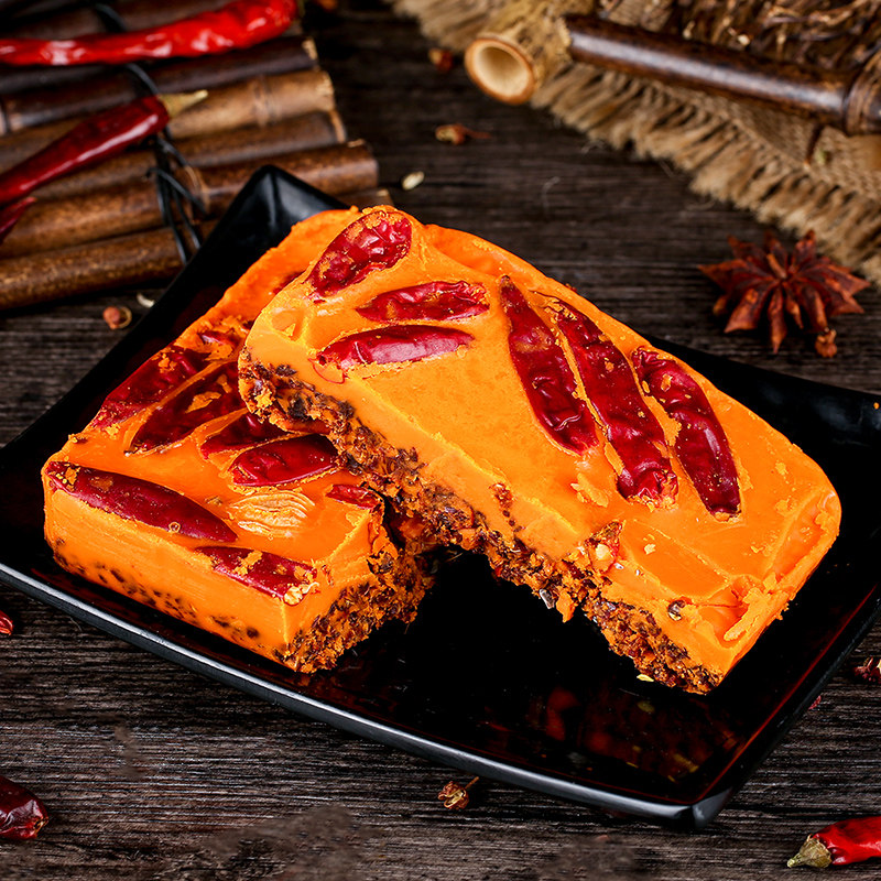 重庆特产桥头火锅底料500g*10袋牛油麻辣红汤家用调味底料串串香