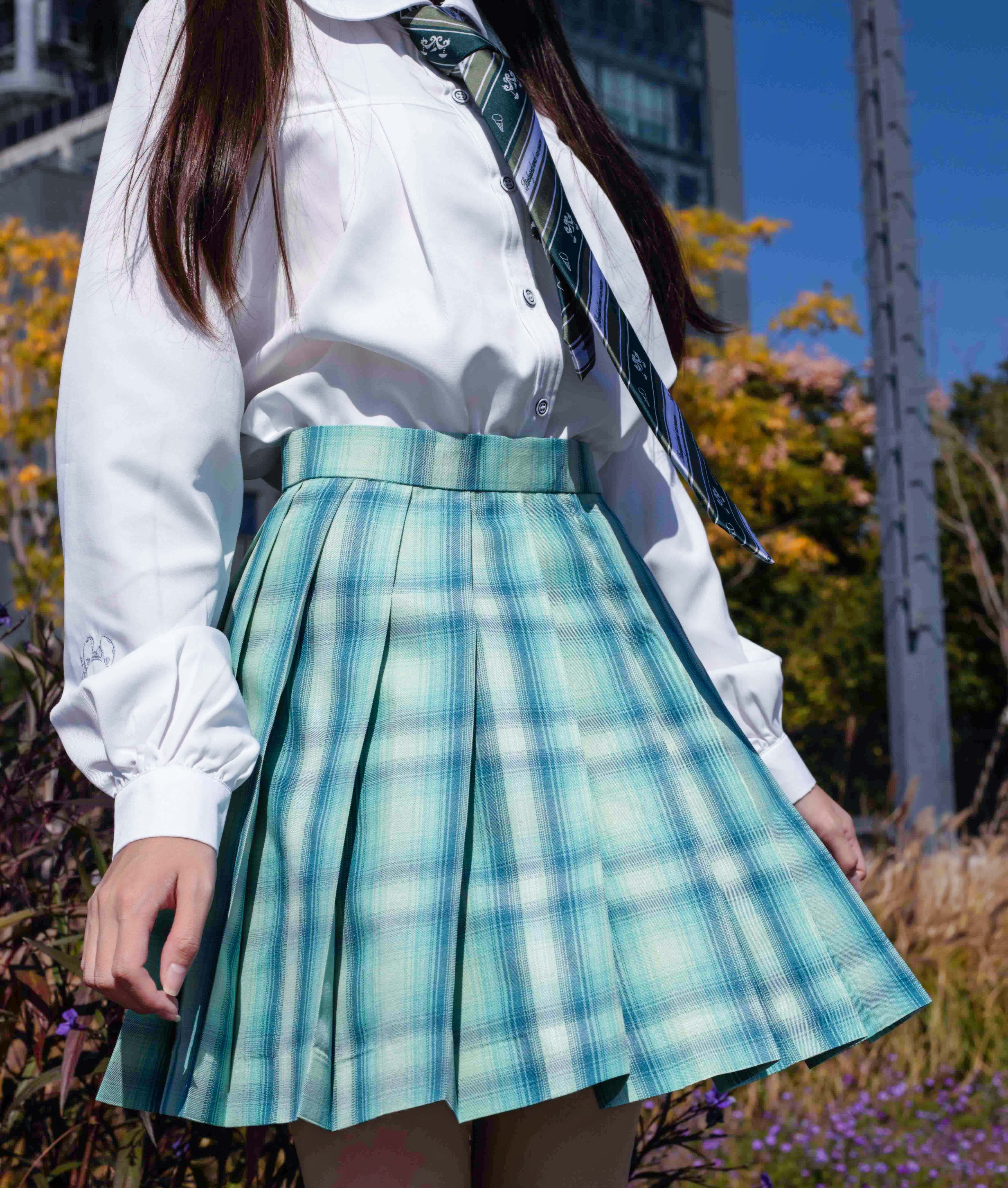 王见货桃色天川暮雨青灯原创jk格裙半身裙