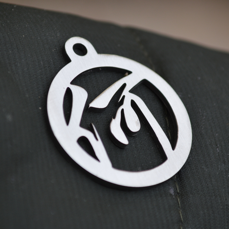 不锈钢钥匙扣百家百家姓姓氏汽车钥匙吊坠何氏何字钥匙扣