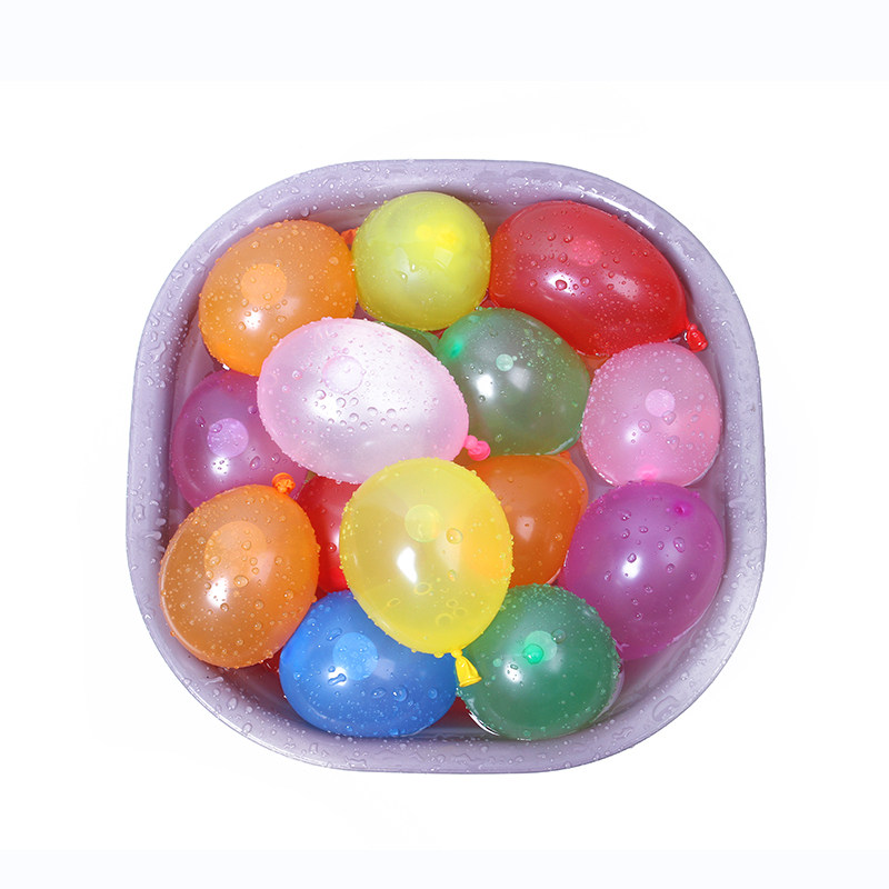玩具迷你小号气球欢乐球水汽球儿童小彩卡通气球