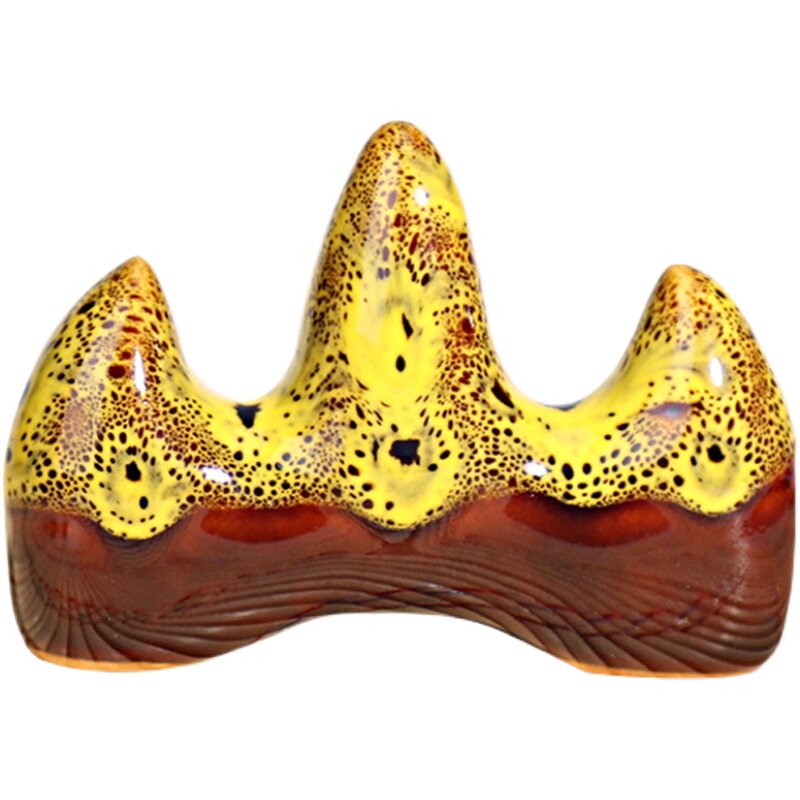 笔搁笔山书法摆件桌面收纳笔架毛笔架多功能创意笔搁