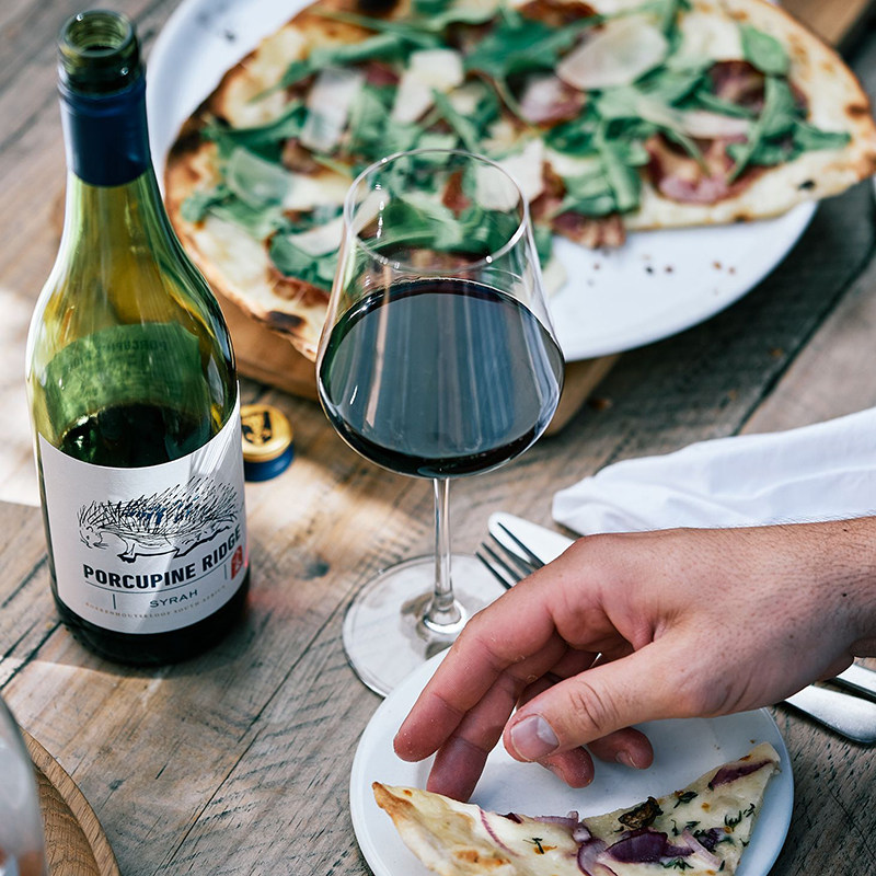 南非一级豪猪西拉syrah浓郁浑厚风格红葡萄酒干红静态葡萄酒