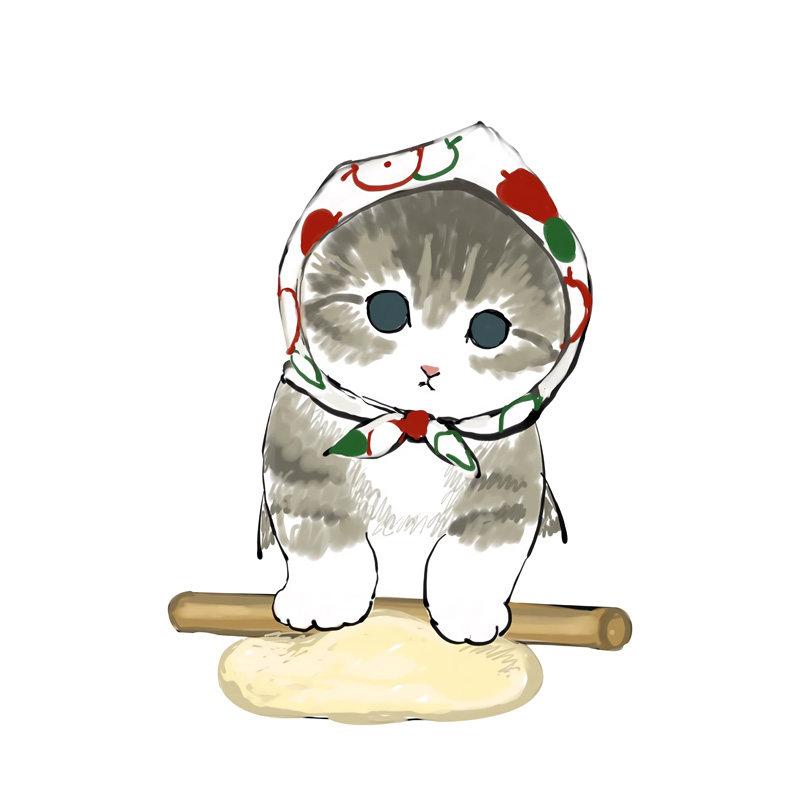 车贴车身拉花网红日系猫咪大吉字体定制行李箱汽车装饰贴