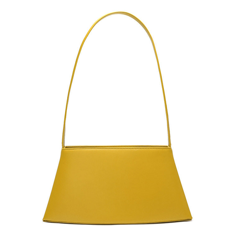 真皮女包大牌包包2022新款小众简约不规则梯形手提包单肩腋下包