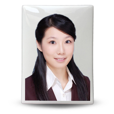 高清进口彩色瓷像定制专业激光高温瓷相老人照片烤瓷照片4寸包邮