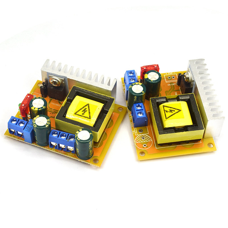 dcdc高压升压电源模块板zvs电容充电电磁炮45390v780v可调