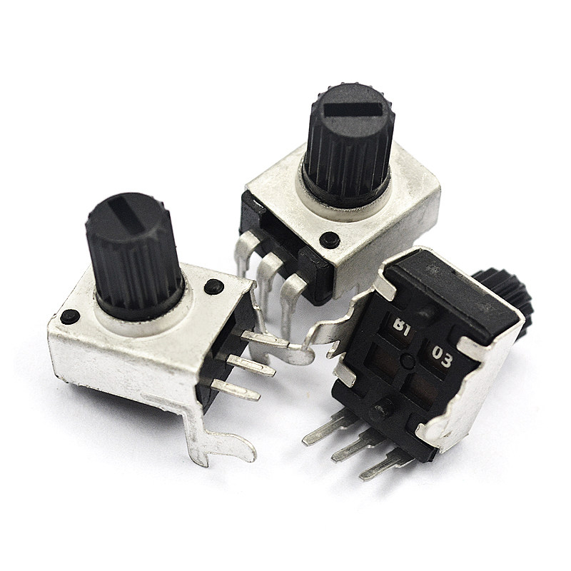 rv09型 50k b503 b103 可调电位器 10k wh09 可调电阻0932 短柄