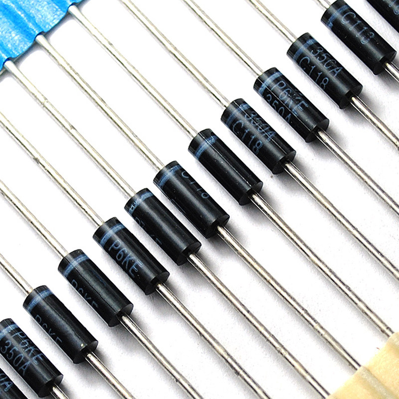 二极管risym单向tvs瞬变电压抑制p6ke350a瞬态do15二极管