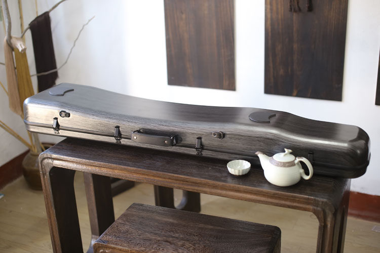 【龙吟】古琴箱 古琴包 玻璃纤维轻巧古琴箱 包邮拉丝灰