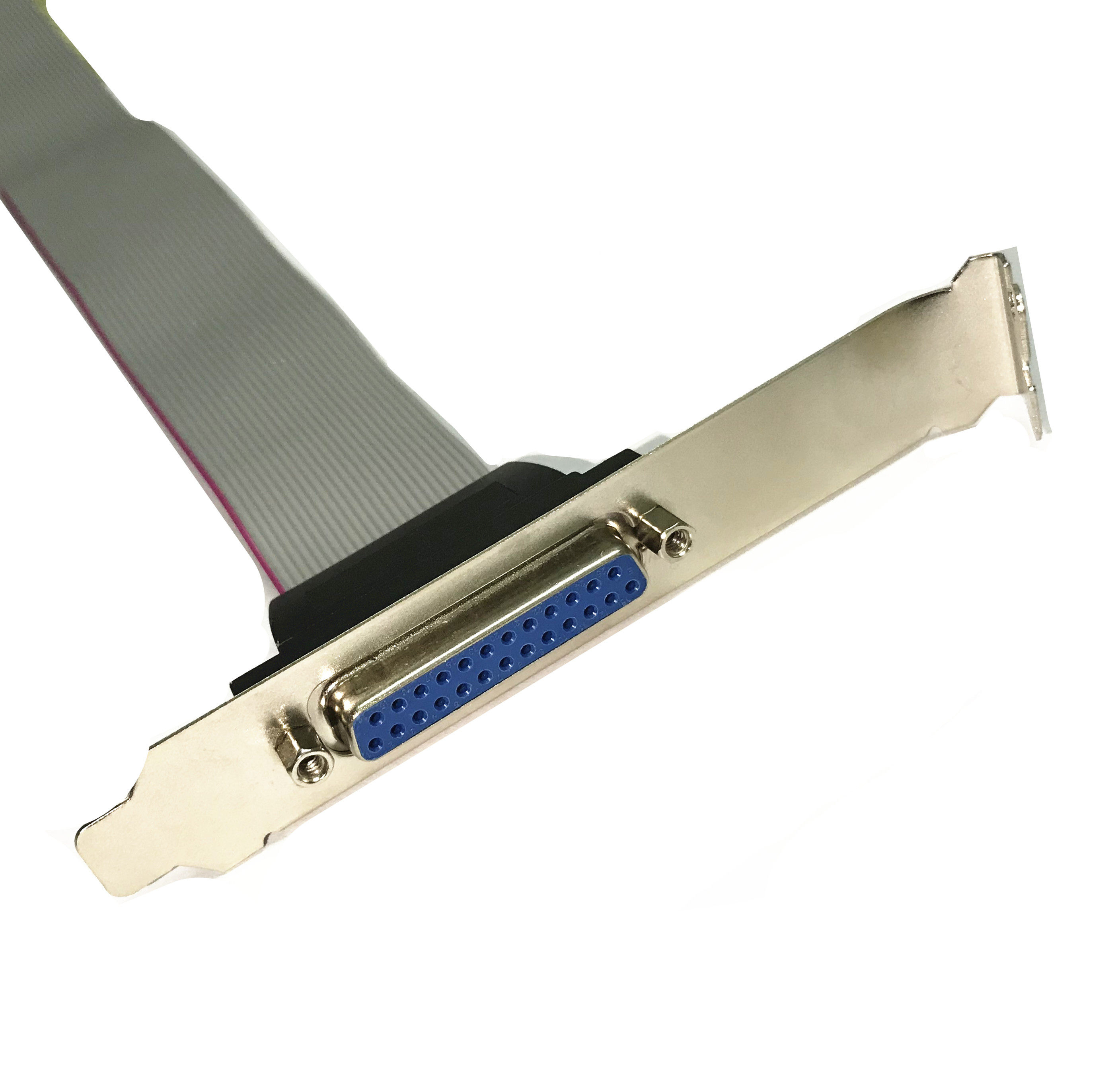 组装电脑主机板内置并口针孔打印fc26pin端子lpt连接连接线