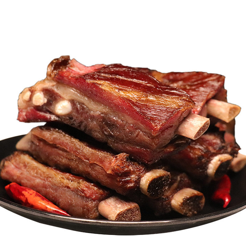 排骨500g传统柴火烟熏腊肉腊味咸肉直排中排腌肉