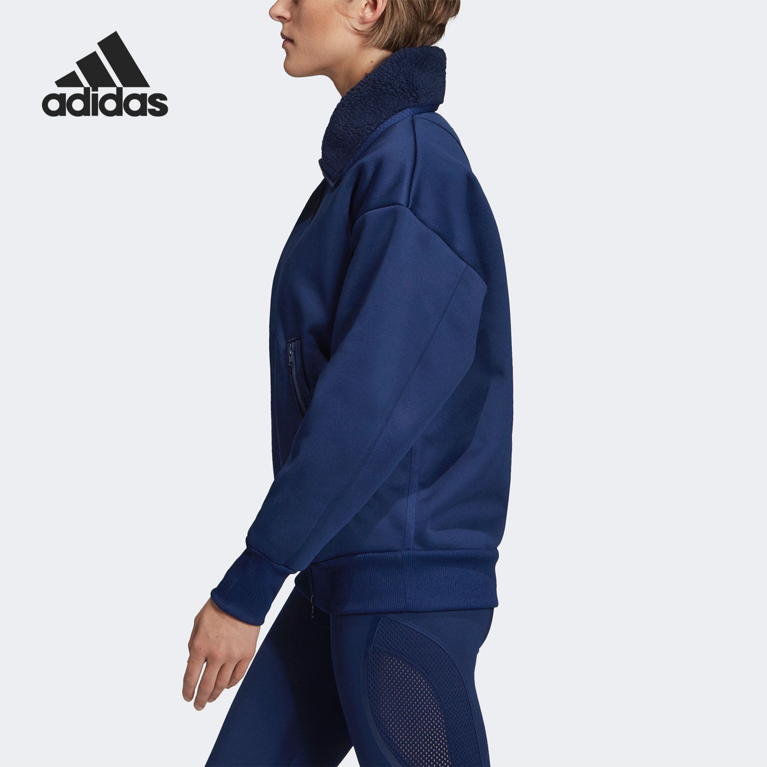 adidas阿迪达斯正品stellamccartneyjacke女子休闲夹克fi7979运动茄克