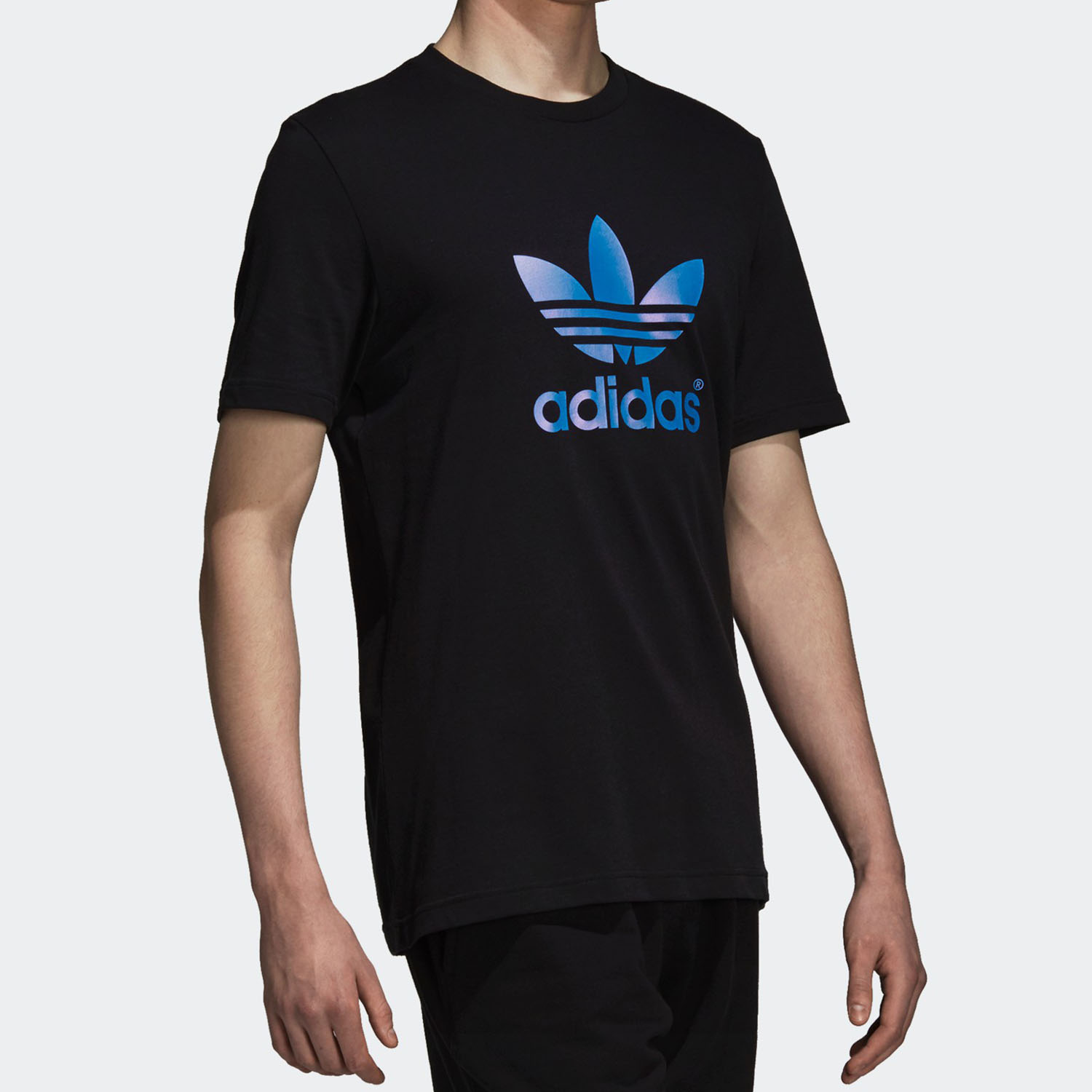 adidas阿迪达斯正品三叶草男装圆领透气运动休闲短袖dp8569运动t恤