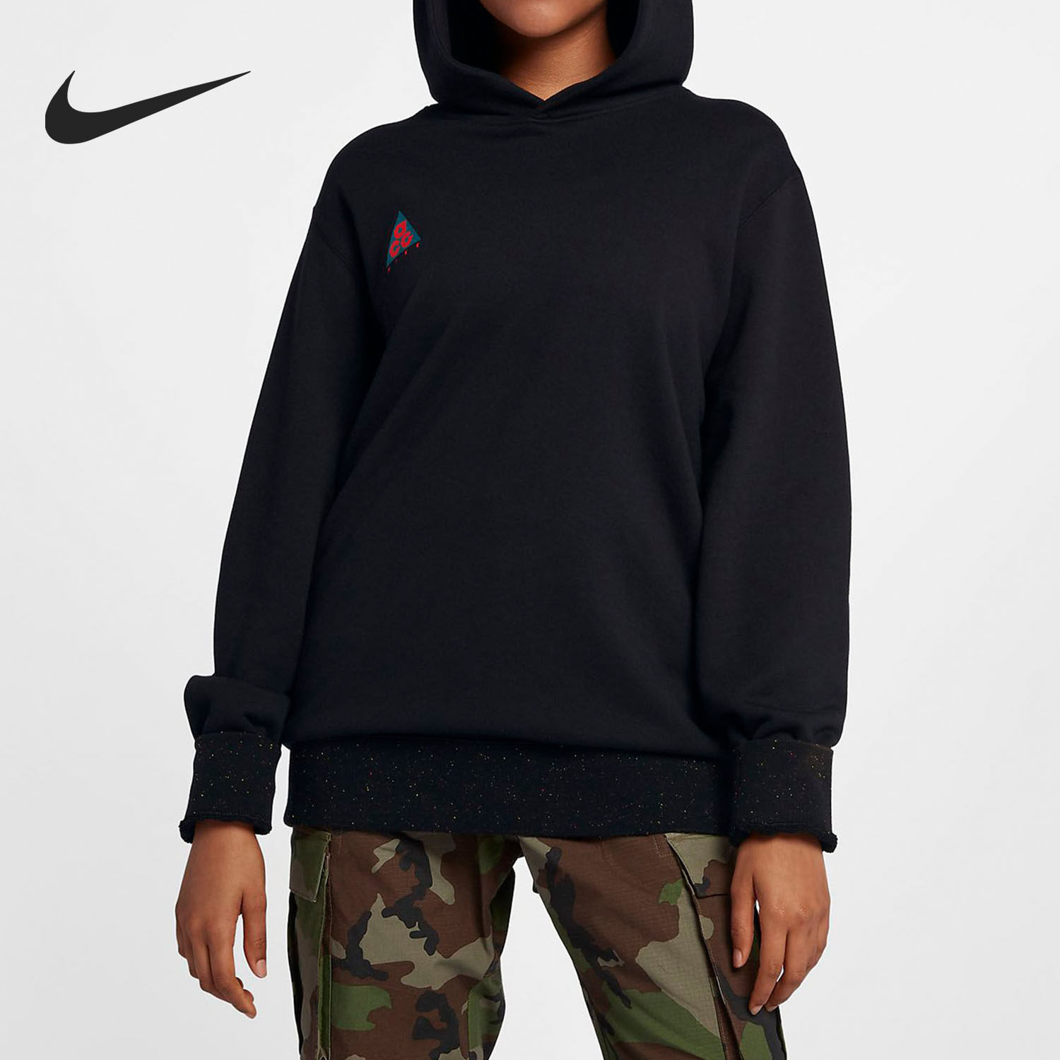 nike耐克正品2020新款男子潮流流连运动黑标运动卫衣