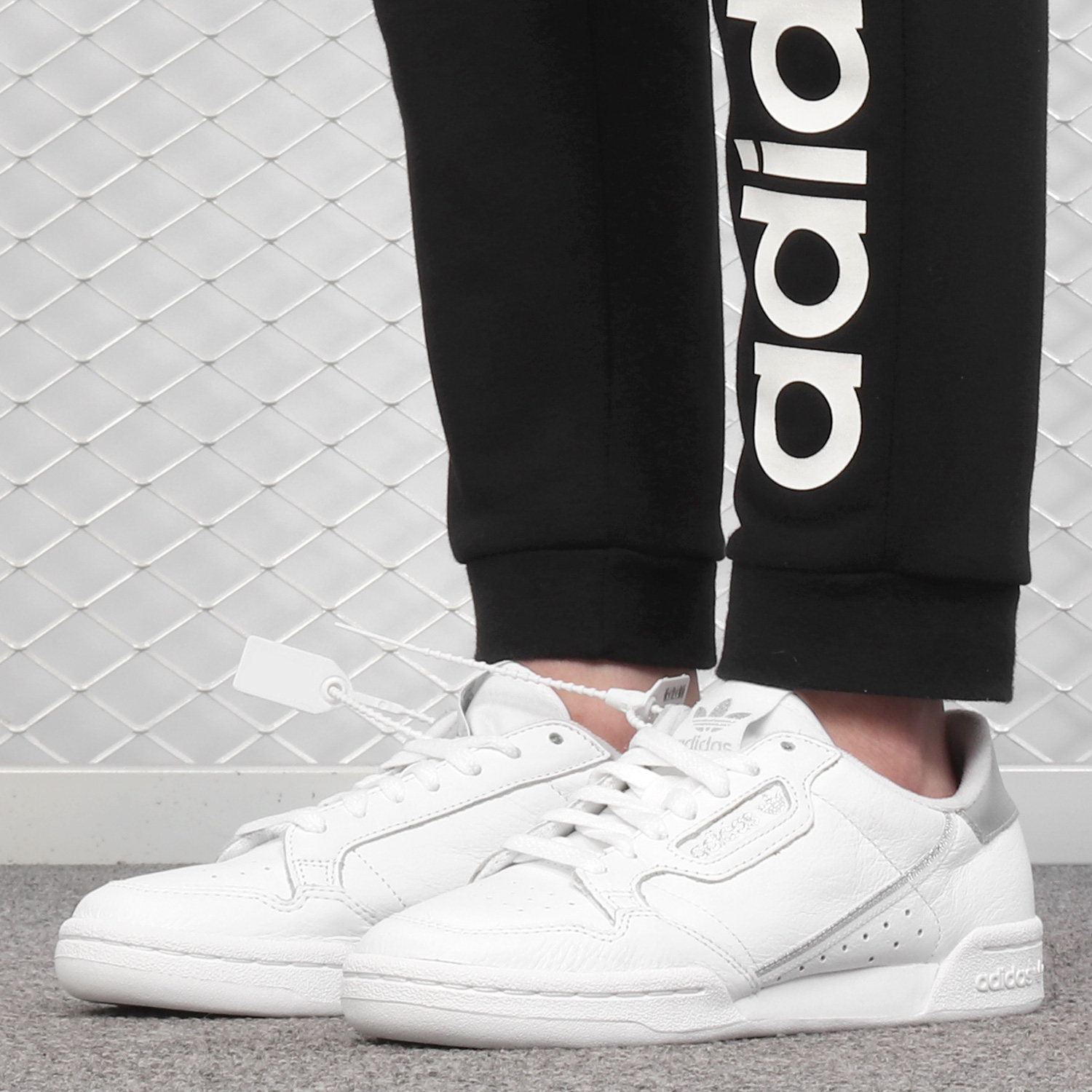 adidas阿迪达斯正品新款叶草continental80复古休闲板鞋