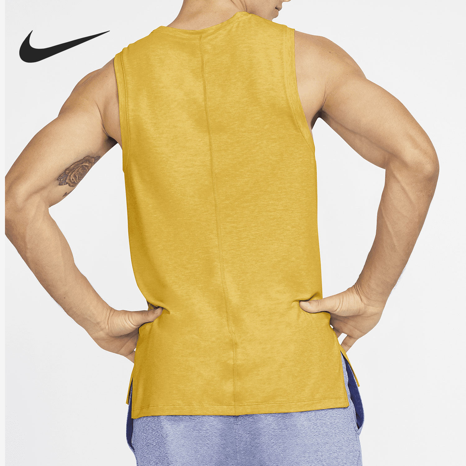 nike运动背心无袖男子训练健身新款夏新款2021运动t恤
