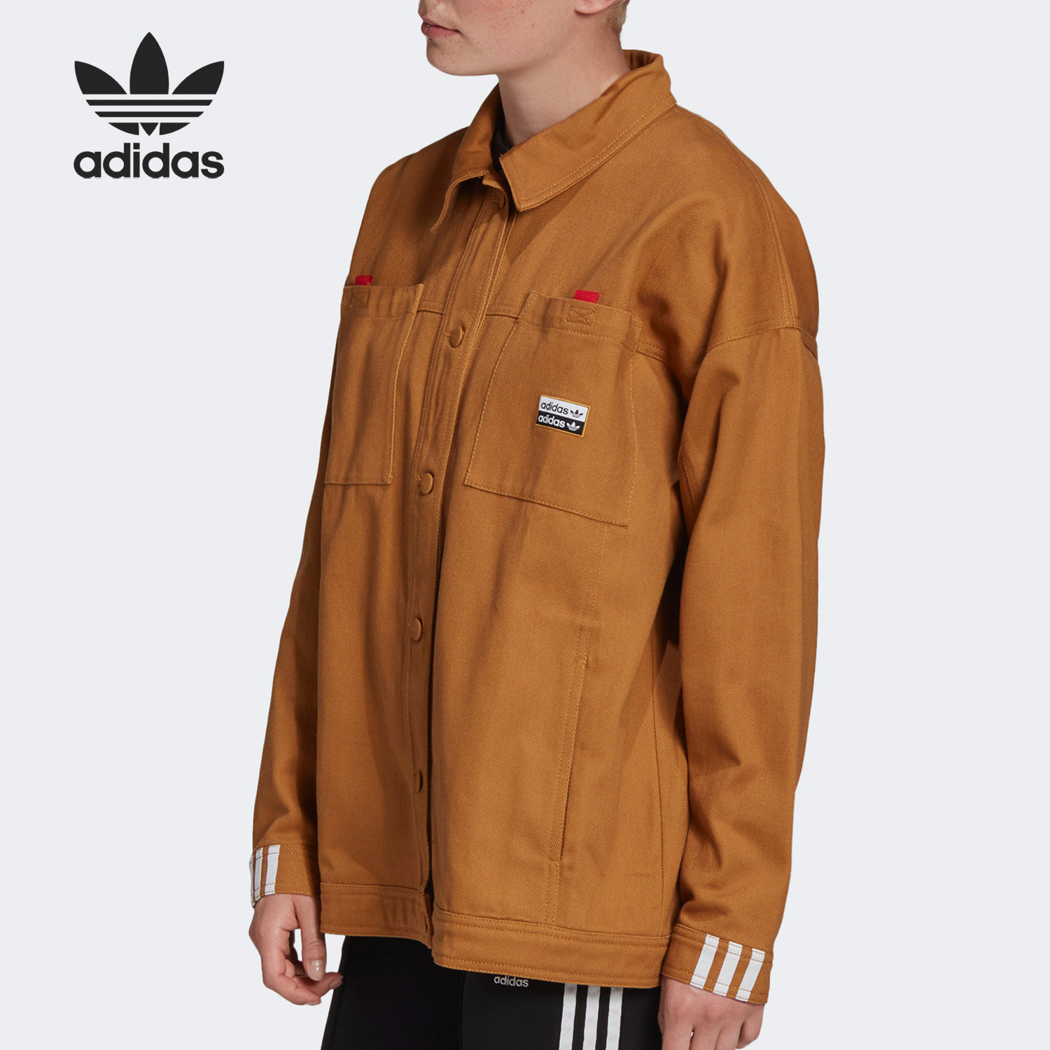 adidas阿迪达斯正品三叶草夹克上衣休闲外套运动服gd2994运动茄克
