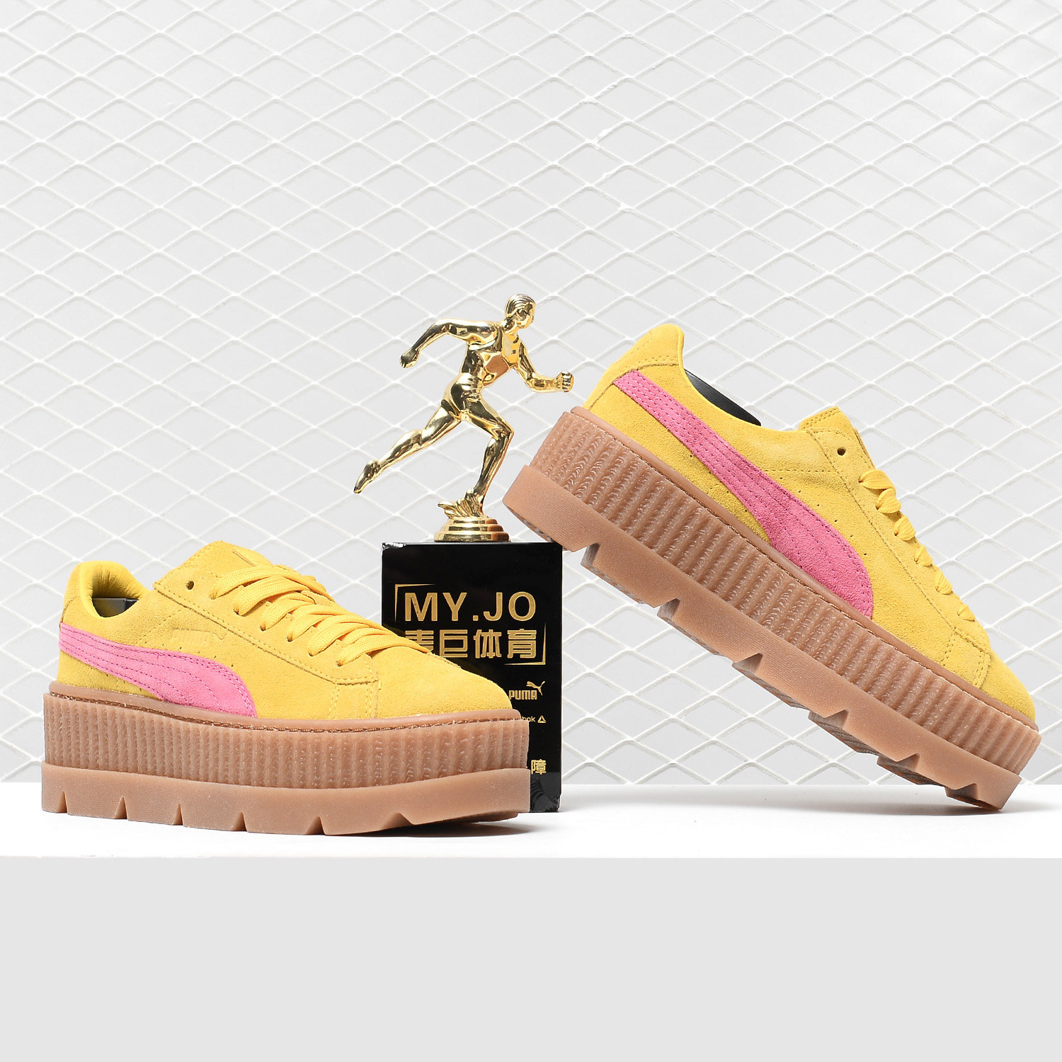 puma彪马正品fentycleatedcreeper蕾哈娜厚底休闲女鞋板鞋