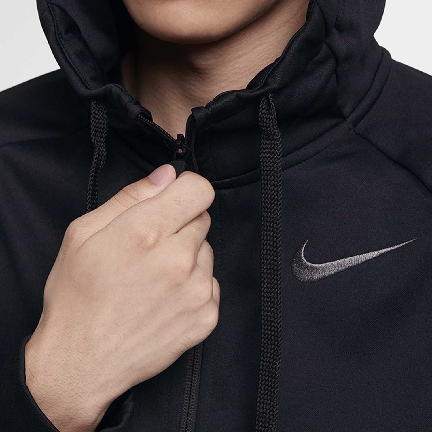nike/耐克正品therma 男子抓绒保暖运动休闲夹克外套 aj4451 - 麦巨