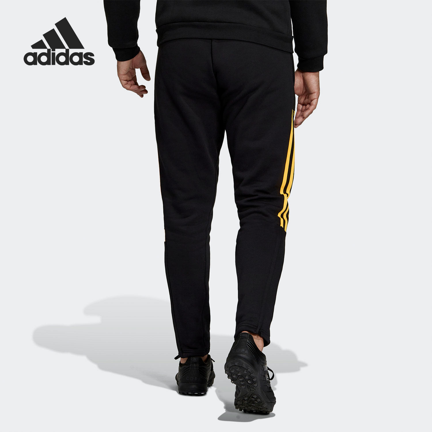 adidas阿迪达斯官方正品2021秋季新款男子足球训练运动裤h33686