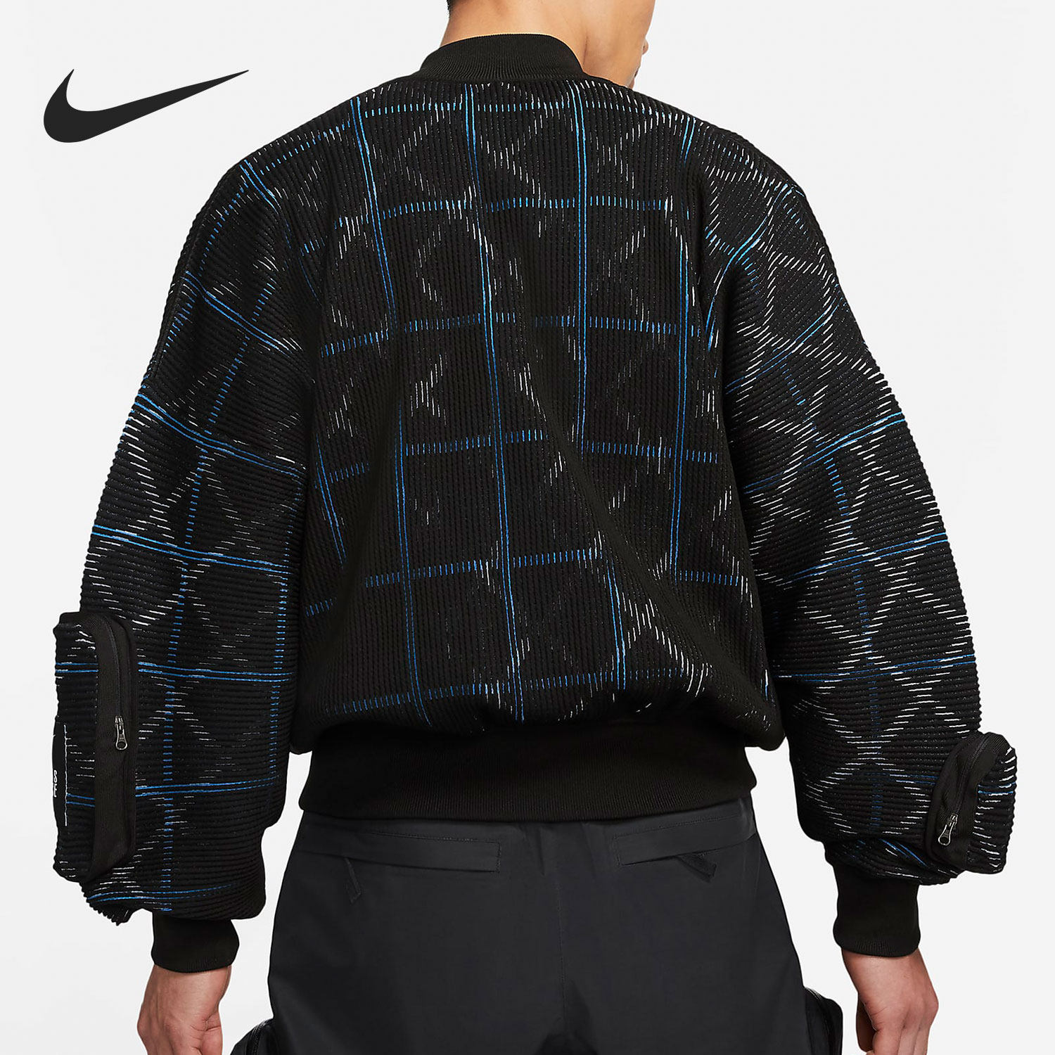 nike耐克正品undercover新款男子休闲运动夹克外套cz4705-010运动茄克