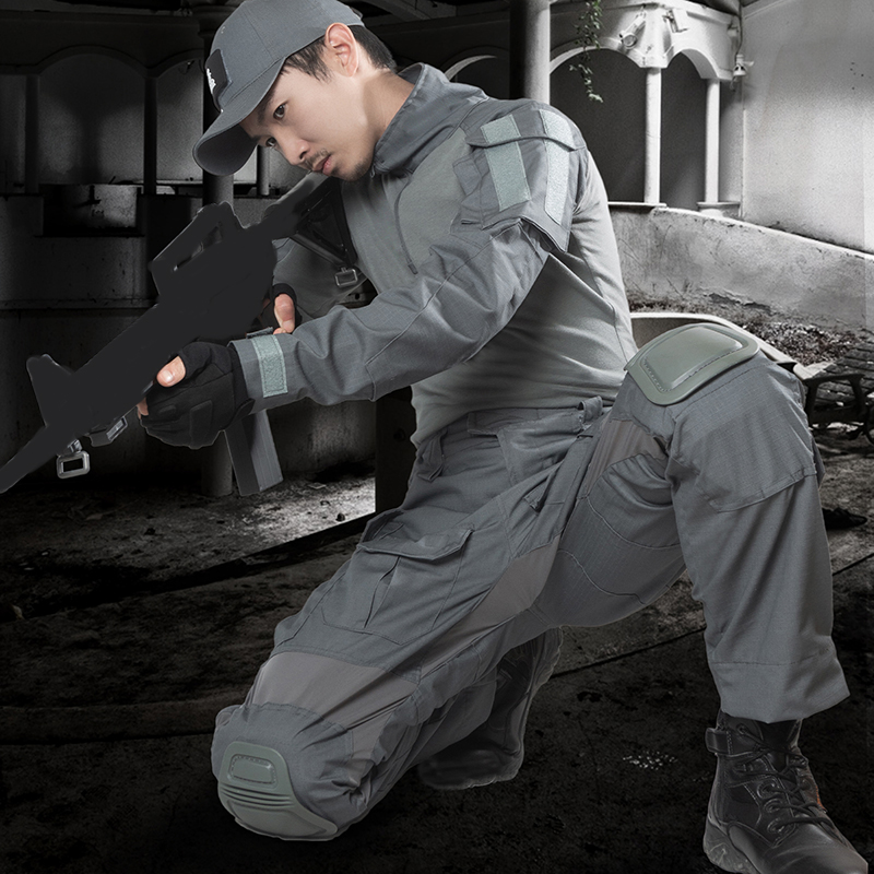 户外GEN3灰色青蛙服男教官战术作战训练服真人CS野战服G3蛙皮套装