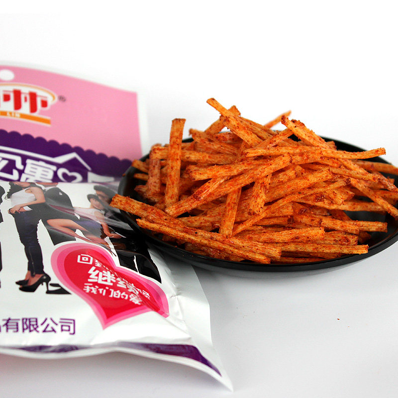 新林辣爱情公寓辣条辣片麻辣大礼包儿时8090怀旧零食面筋制品