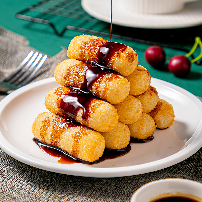 胖胖手工红糖糍粑265g油炸点心小吃速冻酒店传统中式糕点