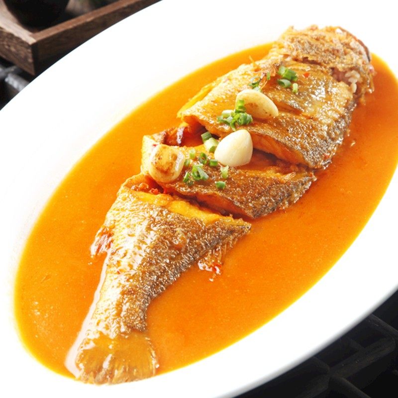 咸香大黄鱼400g黄花鱼酒店饭店餐饮特色半成品私房速食菜