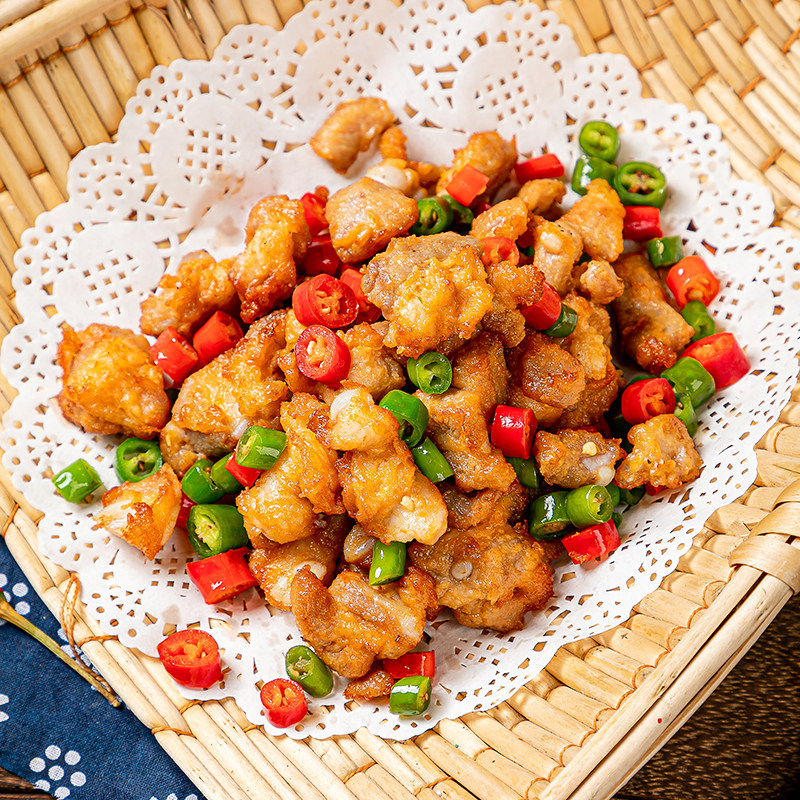 脆骨软骨如意三宝蒜香小软400g冷冻酒店饭店其它