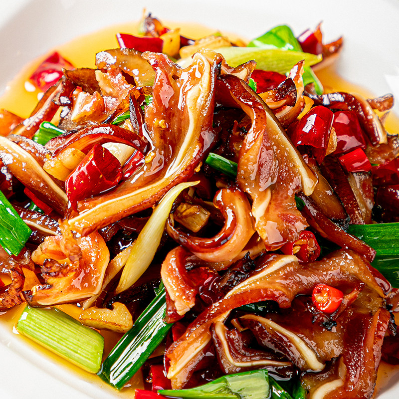 耳尖腊猪柴火150g湖南烟熏耳朵腊味卤肉类