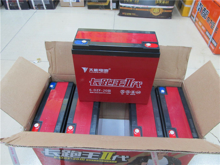 全新正品天能60v20ah精品真黑金大黑牛长跑王电动车电池电瓶