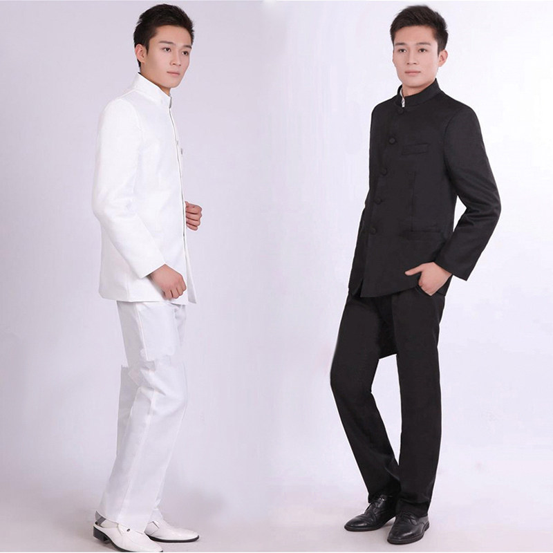 复古中山装 租赁 校服小清新毕业照服装 五四青年装 出租 民国学生装