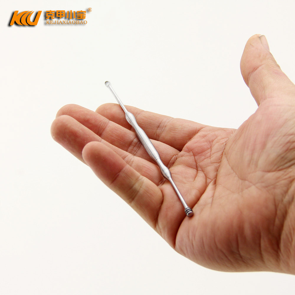 不锈钢两用双头螺旋掏耳勺耳挖安全设计不伤耳道耳勺