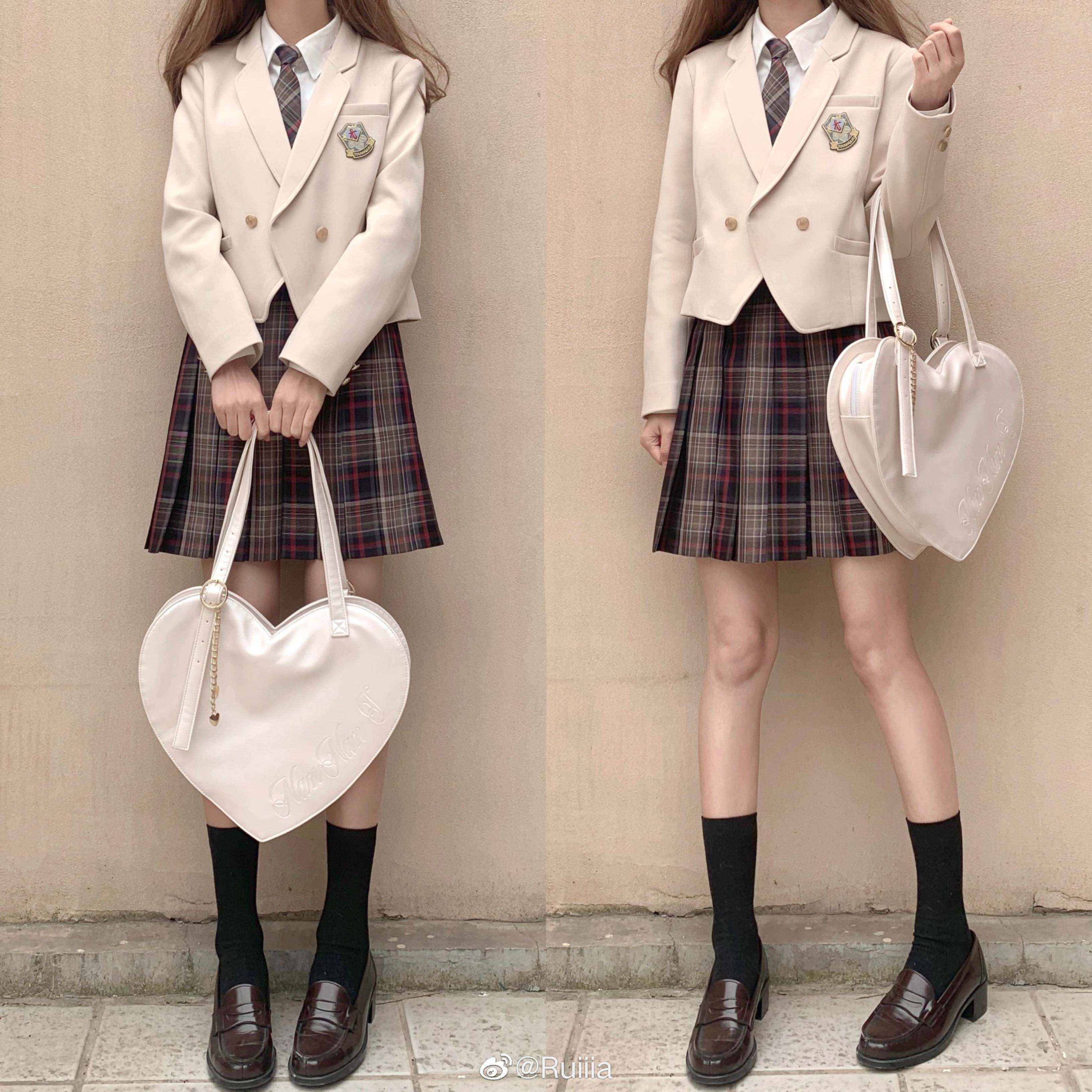 西服制服西式jk日式双排夏日原创冬研风铃学生校服