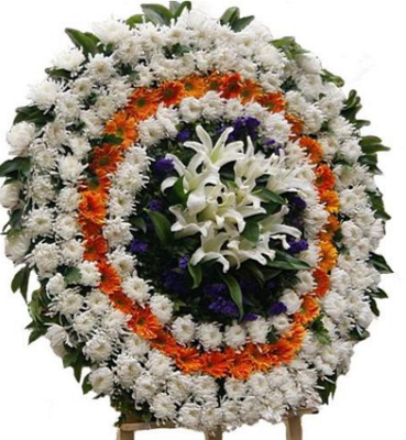 嘉兴市白事花圈花篮祭奠鲜花速递同城平湖市嘉善县海宁市追悼