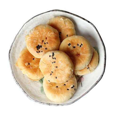 绿豆饼手工传统老式广东正宗潮汕特产酥皮饼红豆喜饼早餐糕点心