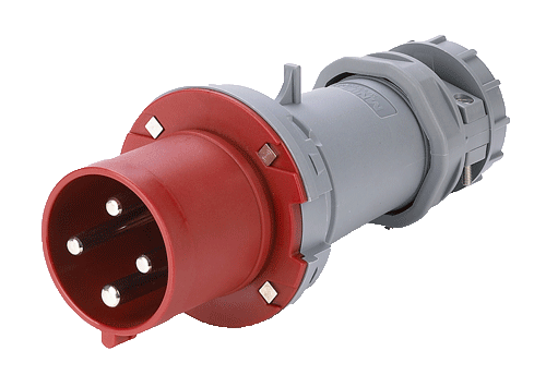 mn6401浙江国曼mnieknes三相四芯4p63a工业防水活动插头