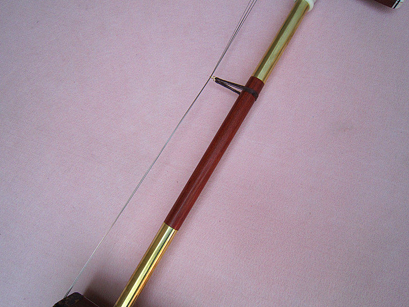 四胡蒙古乐器红檀低音骨花专业红木配件齐全四胡