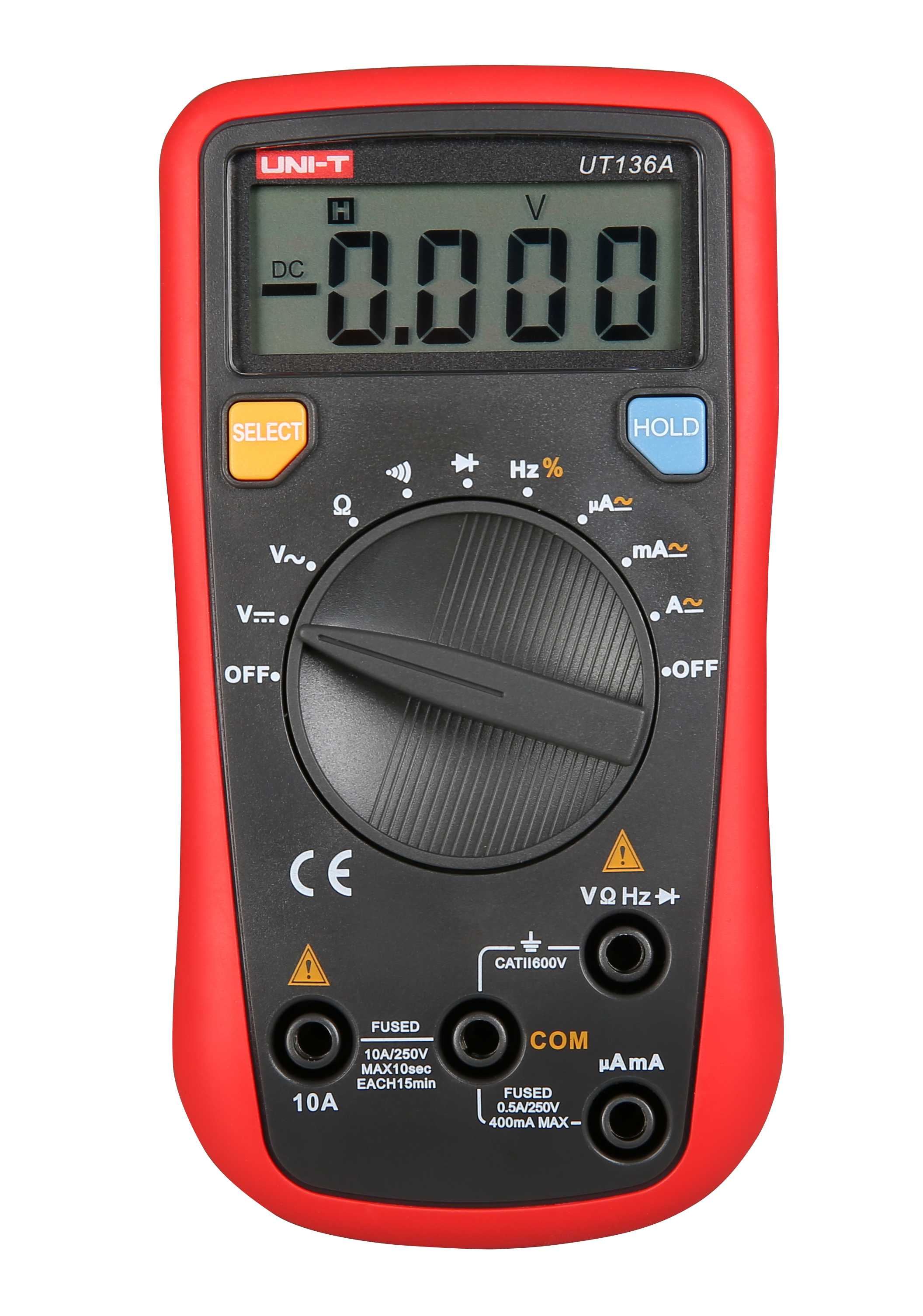 万用表数字掌上高精度维修小型便携式ut136c优利德万用表