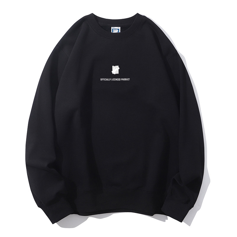 潮牌undefeated卫衣不败五道杠小标宽松运动休闲纯棉长袖运动卫衣