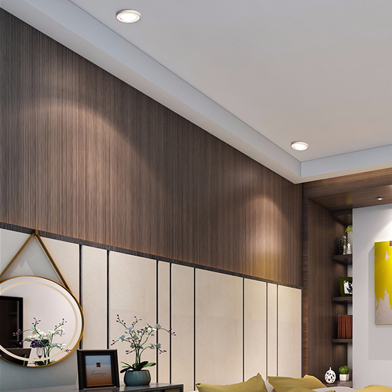 三色变光led筒灯变色开孔3w吊顶卧室天花筒灯