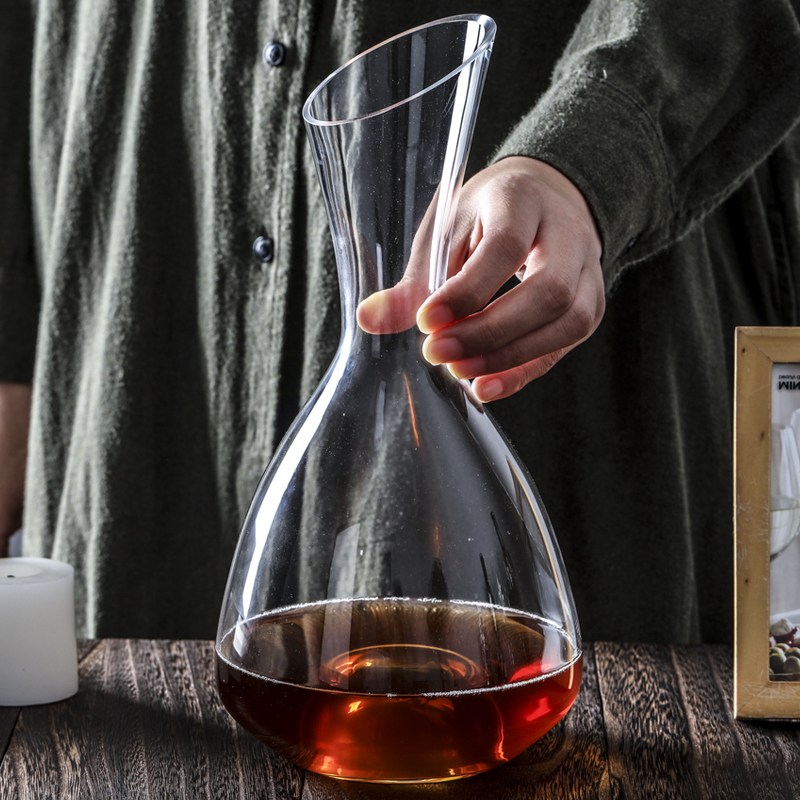 libbey利比欧式无铅玻璃醒酒器红酒倒酒器创意酒具家用葡萄酒酒壶