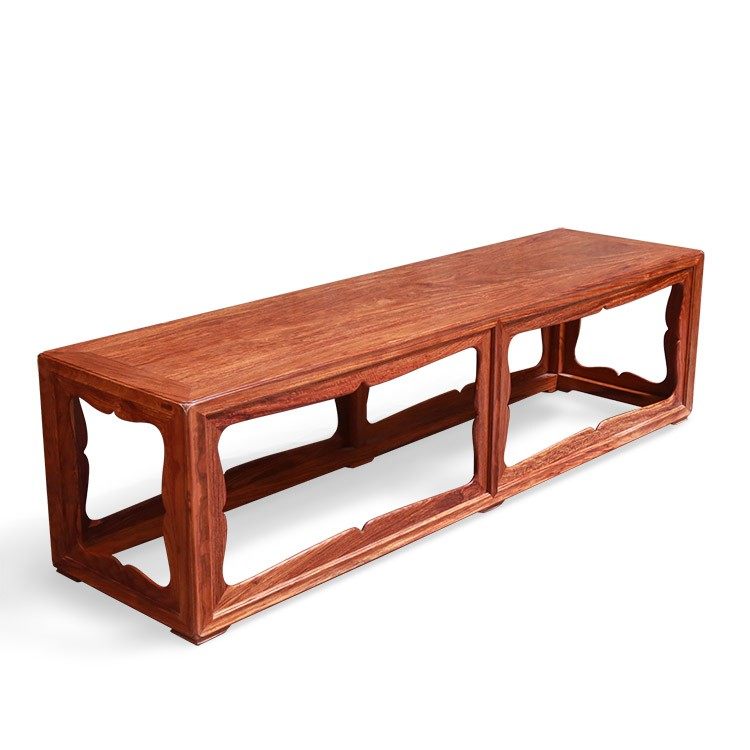 红木花梨换鞋刺猬紫檀床尾凳明式长茶椅长条换鞋凳