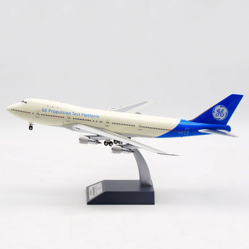 inflight飞机模型合金通用电气波音b747-100n747ge飞机模型