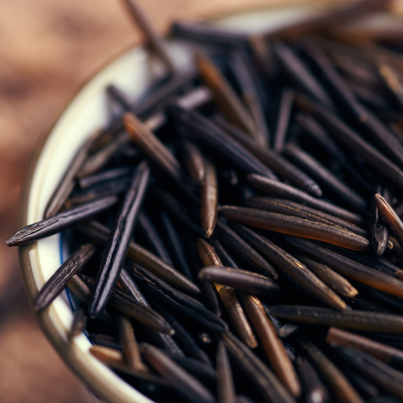 冰湖号野454克美国苏比利尔天然松针黑米