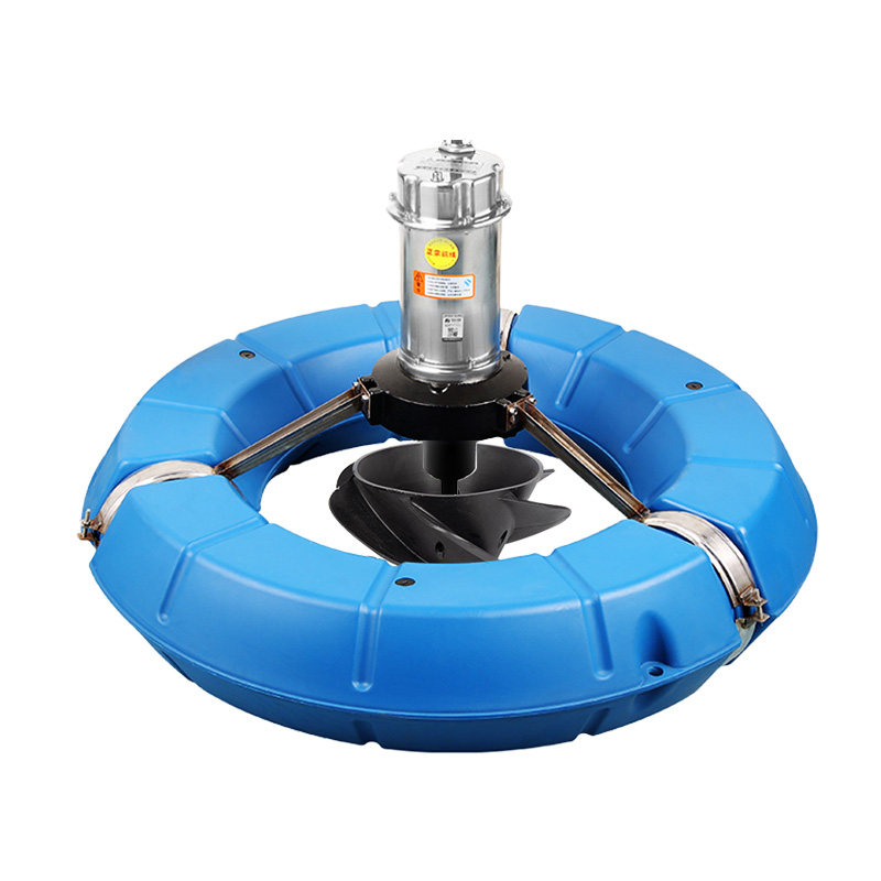 藤原曝气鱼塘增氧机全自动不锈钢增氧大型池塘电动水泵