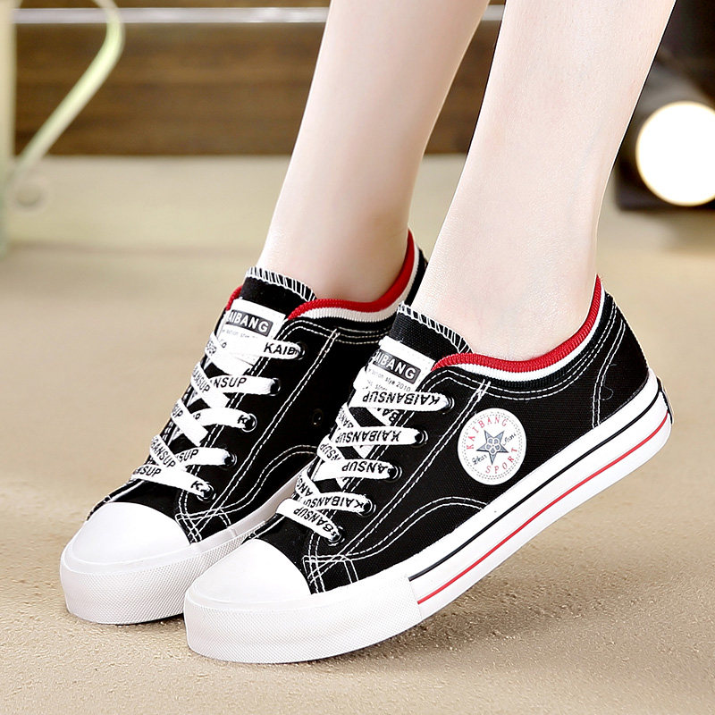 女鞋平底大码4143夏季大号帆布布鞋学生底板帆布鞋
