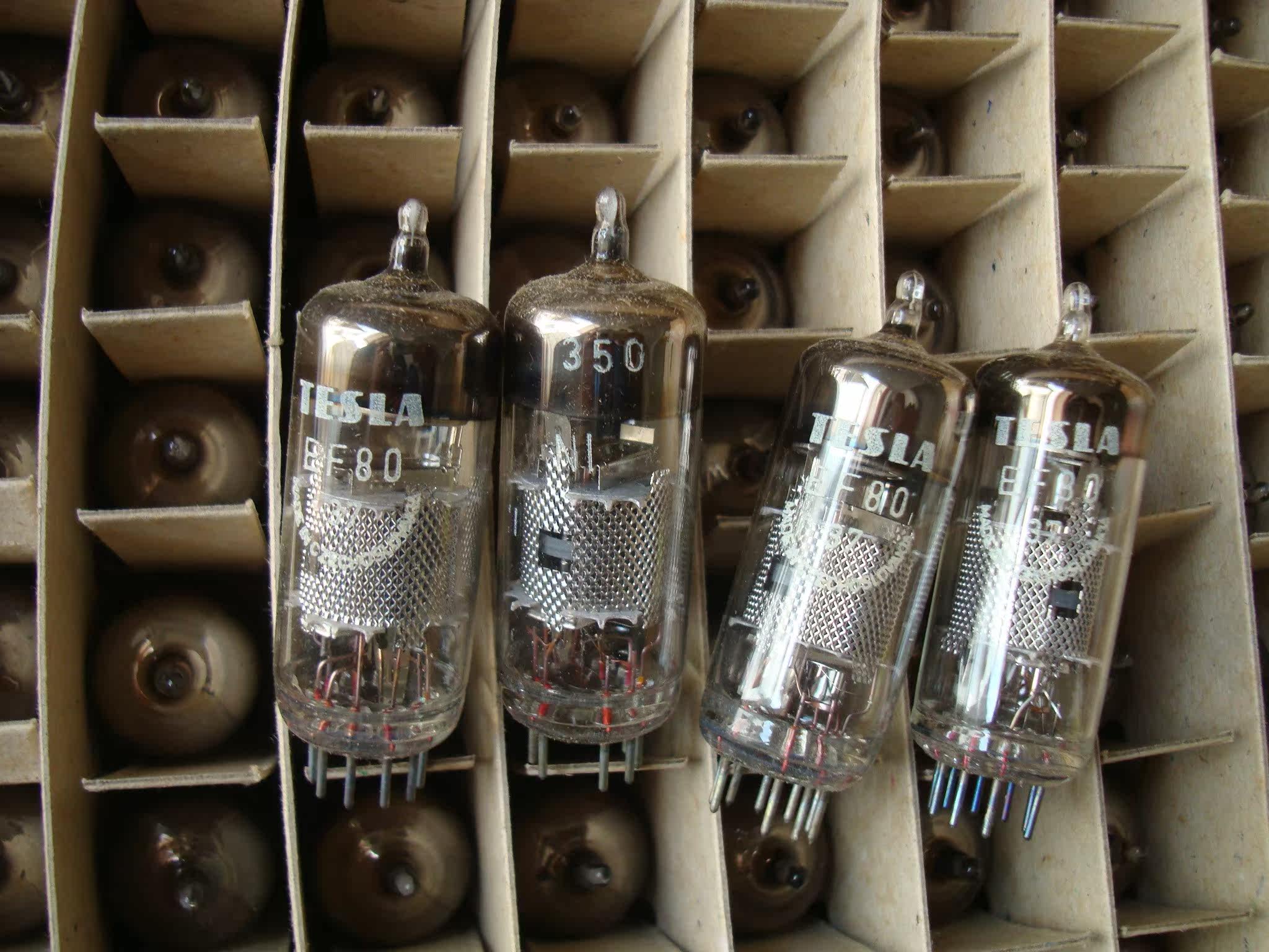 原盒ef80电子管网屏直代ef85ef805sef800ef183ef184电子管