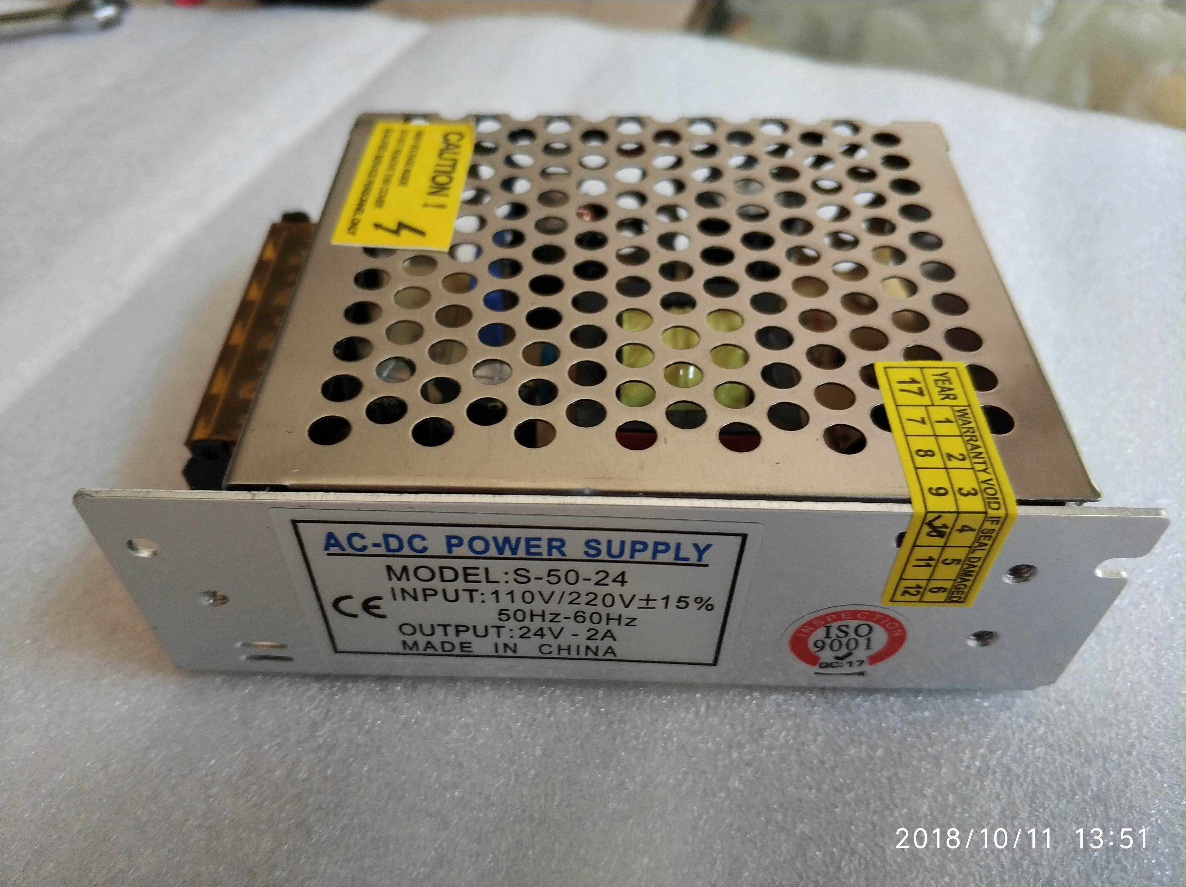 包邮s5024开关电源货梯传菜电梯配件2a24vdcplc开关电源